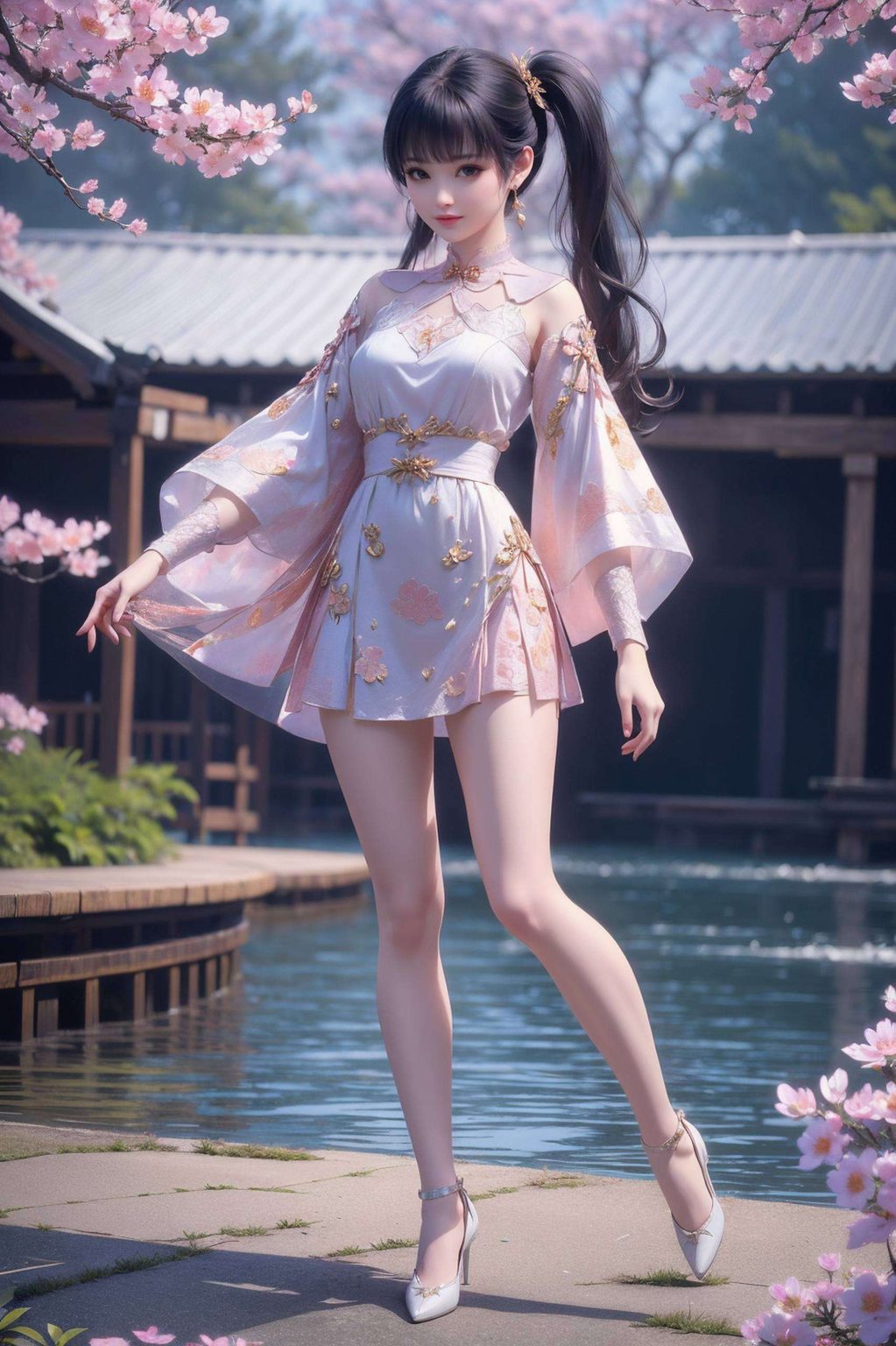 为你的iPad添一抹风华AI绘制古风壁纸