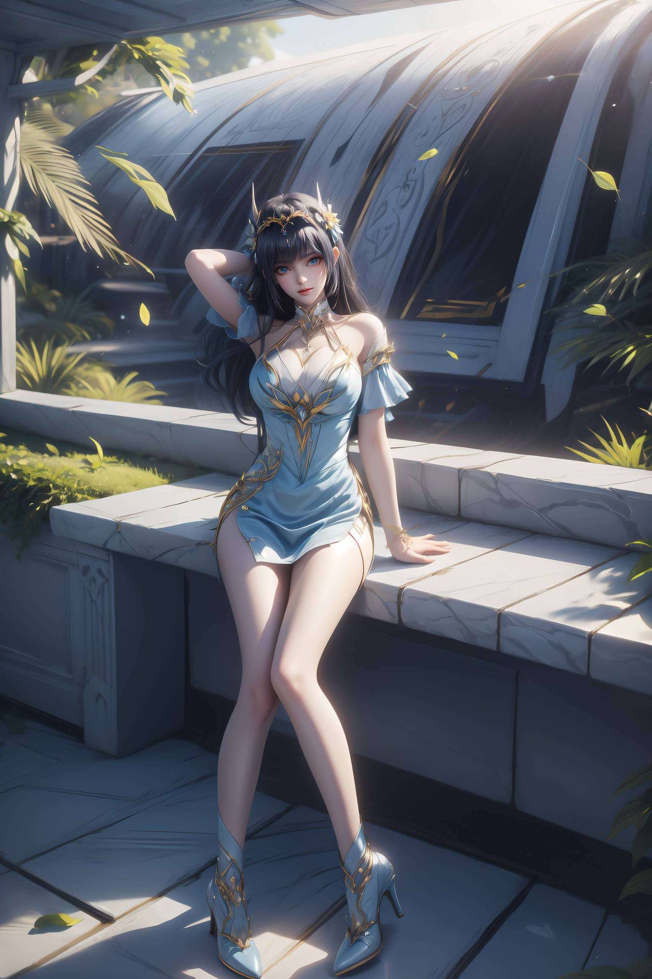 让人瞬间陷入玄幻的世界这位国漫女神