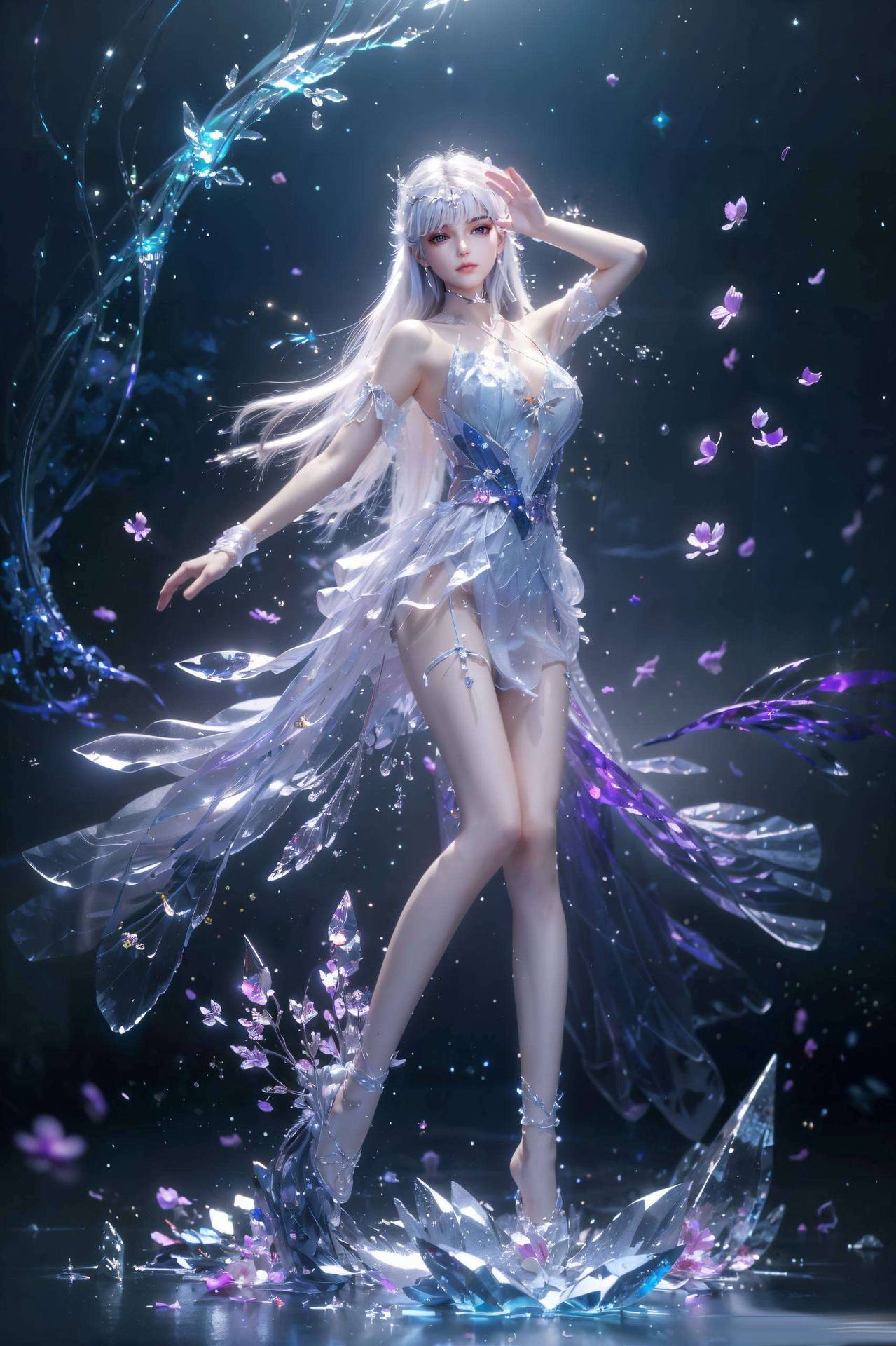 让人感叹她的美不仅仅是视觉的享受更是心灵的触动