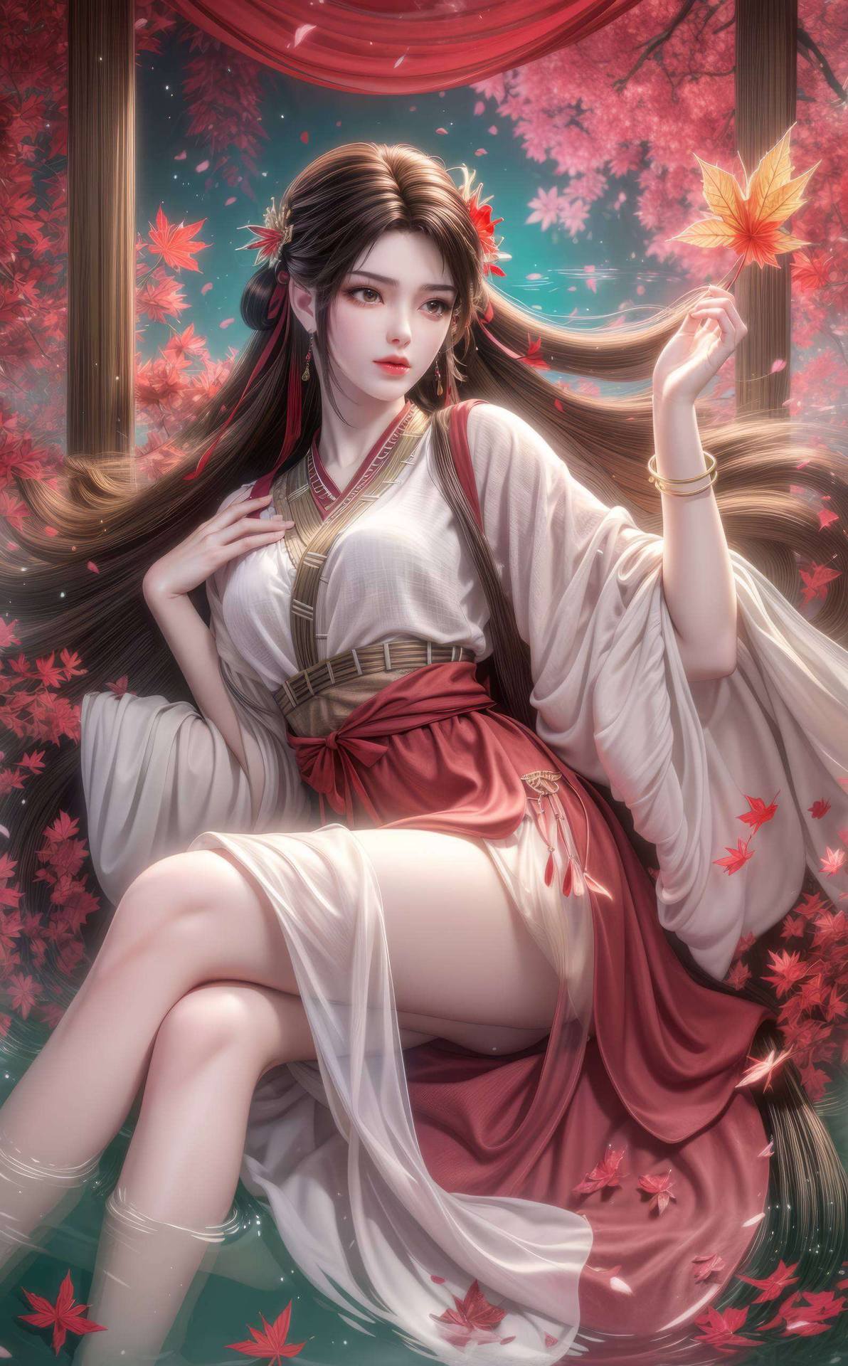 这位国漫界的灵动女神仿佛完美世界就在指尖舞动