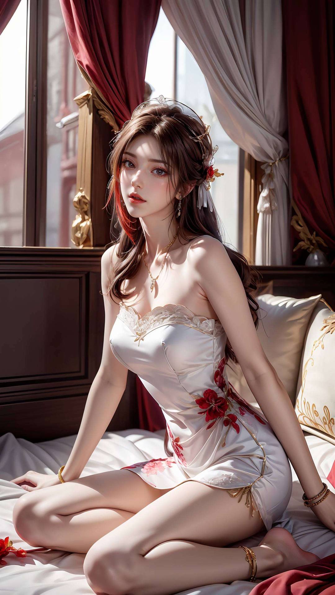张张都是国漫美女的极致体现不仅美得让人心动