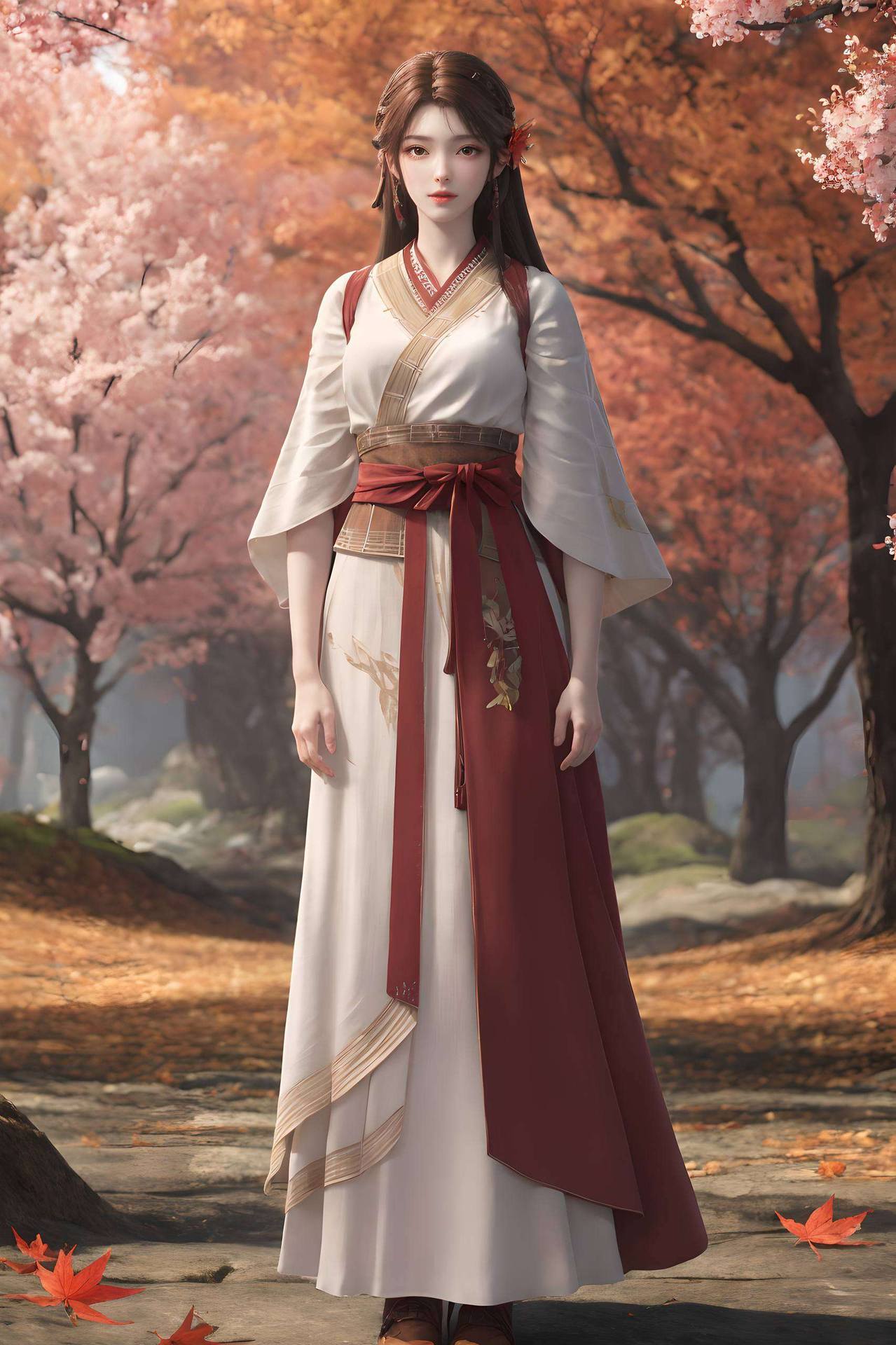 让我们一起沉浸在这场国漫壁纸的视觉盛宴中眼神灵动