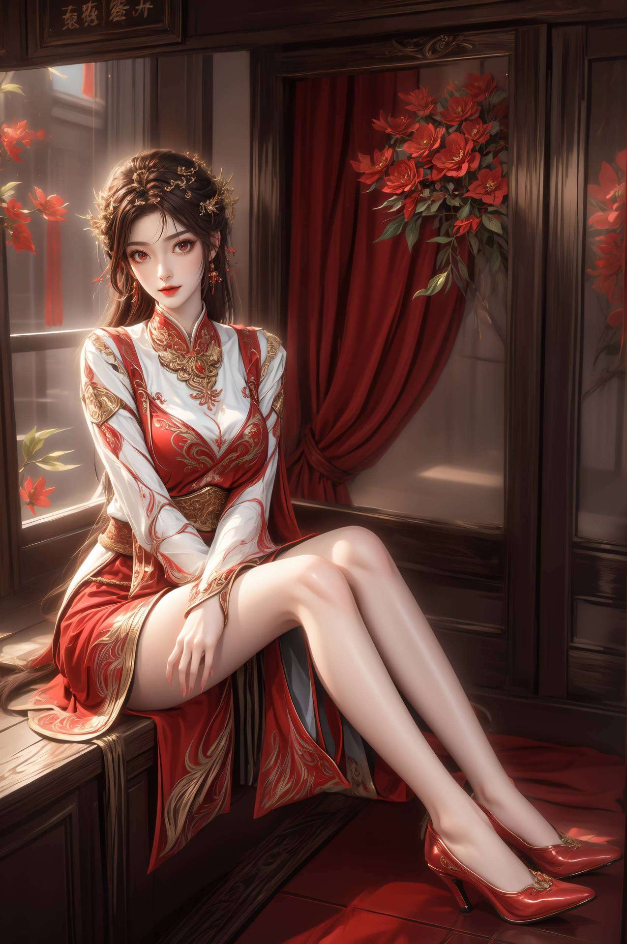 彰显国漫女神风采火灵儿翩翩舞动