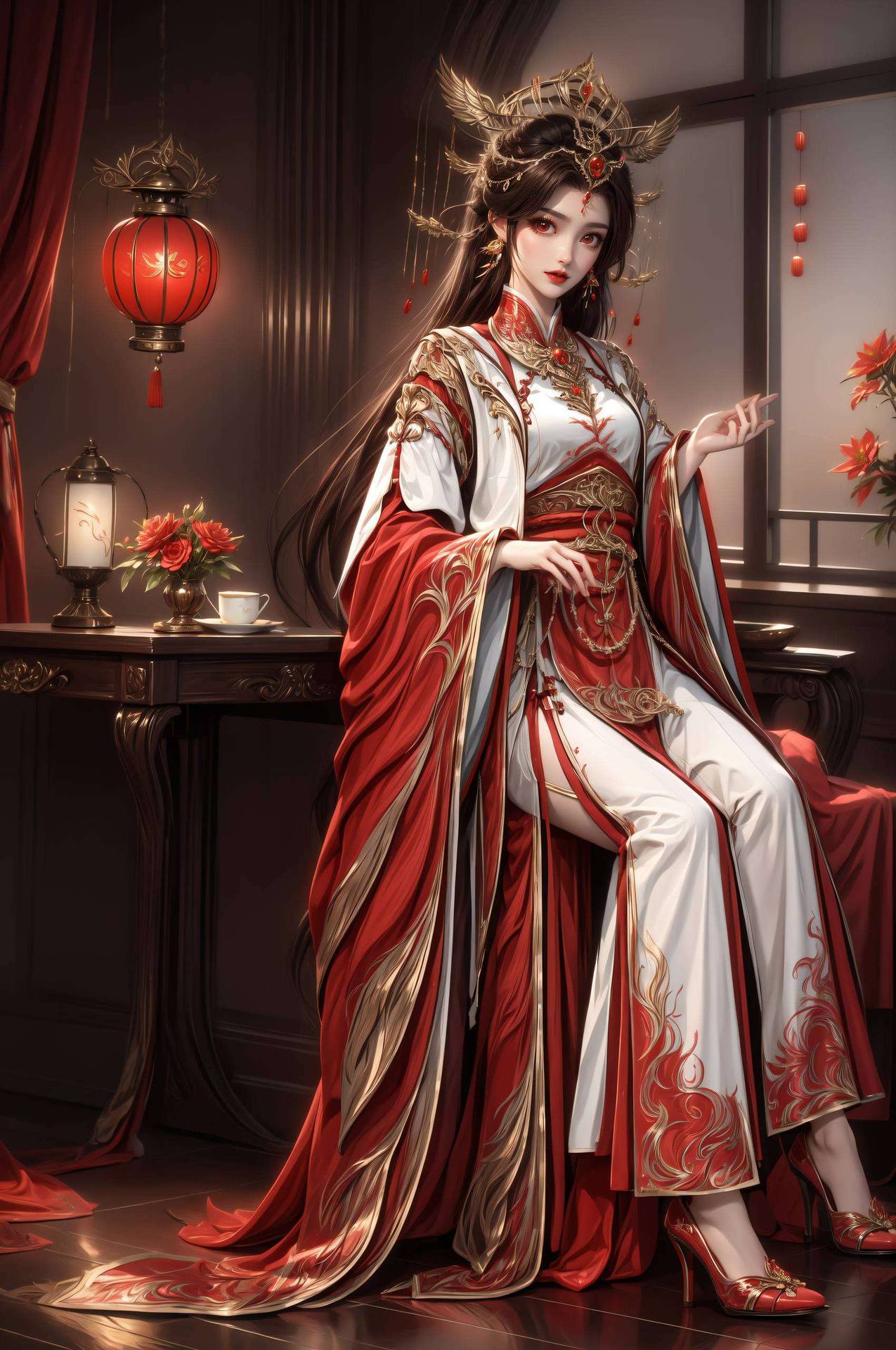 在完美世界的画卷中舞动国漫女神的每一次亮相