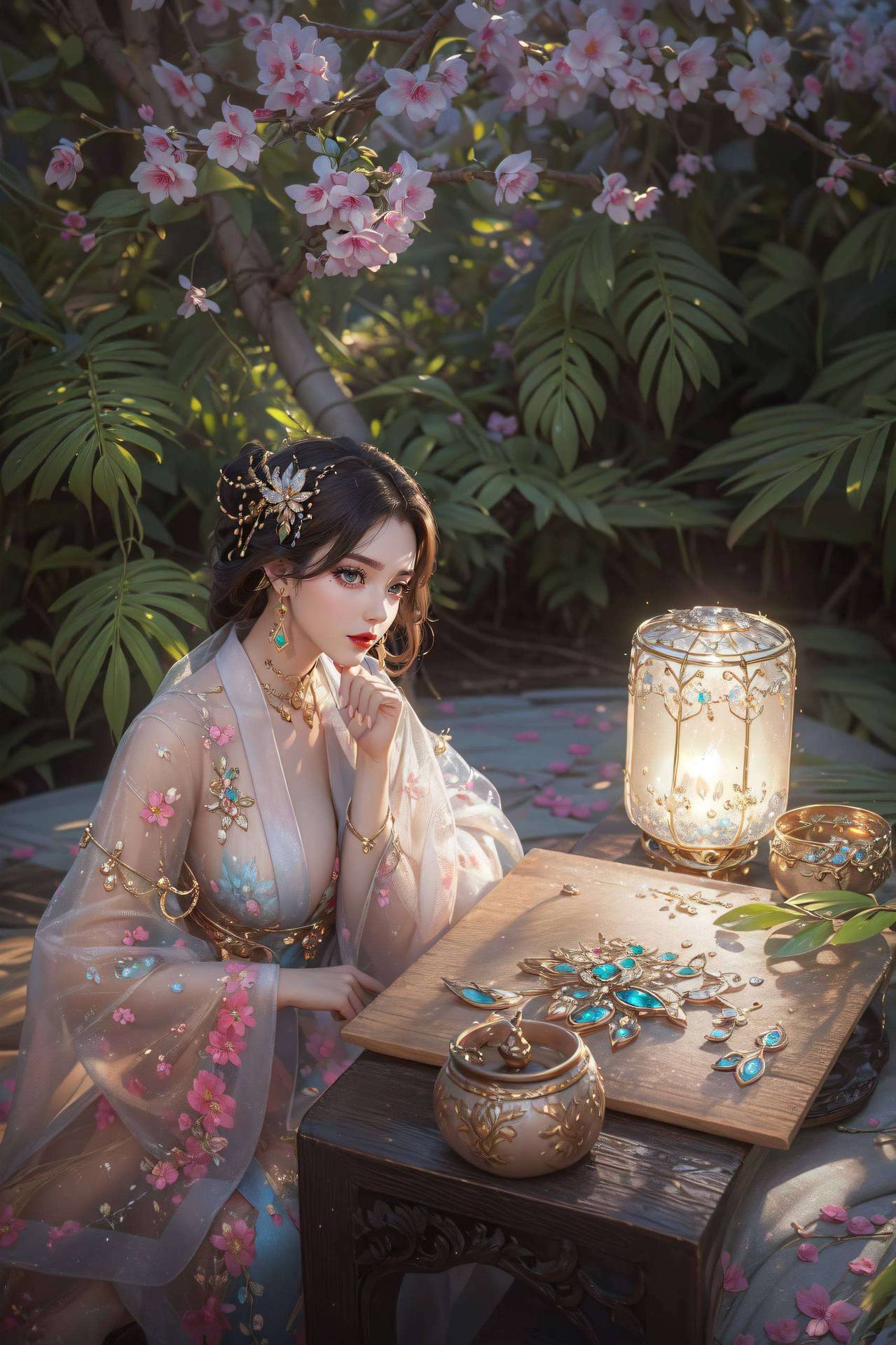 国漫风华尽展颜,完美世界幻境生动漫美女翩翩舞,玄幻之中寻奥秘