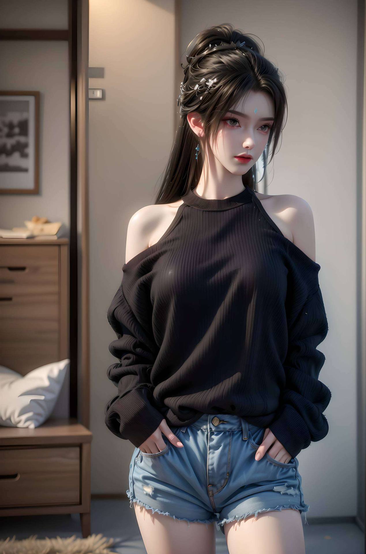 美眸如水完美世界里的仙子