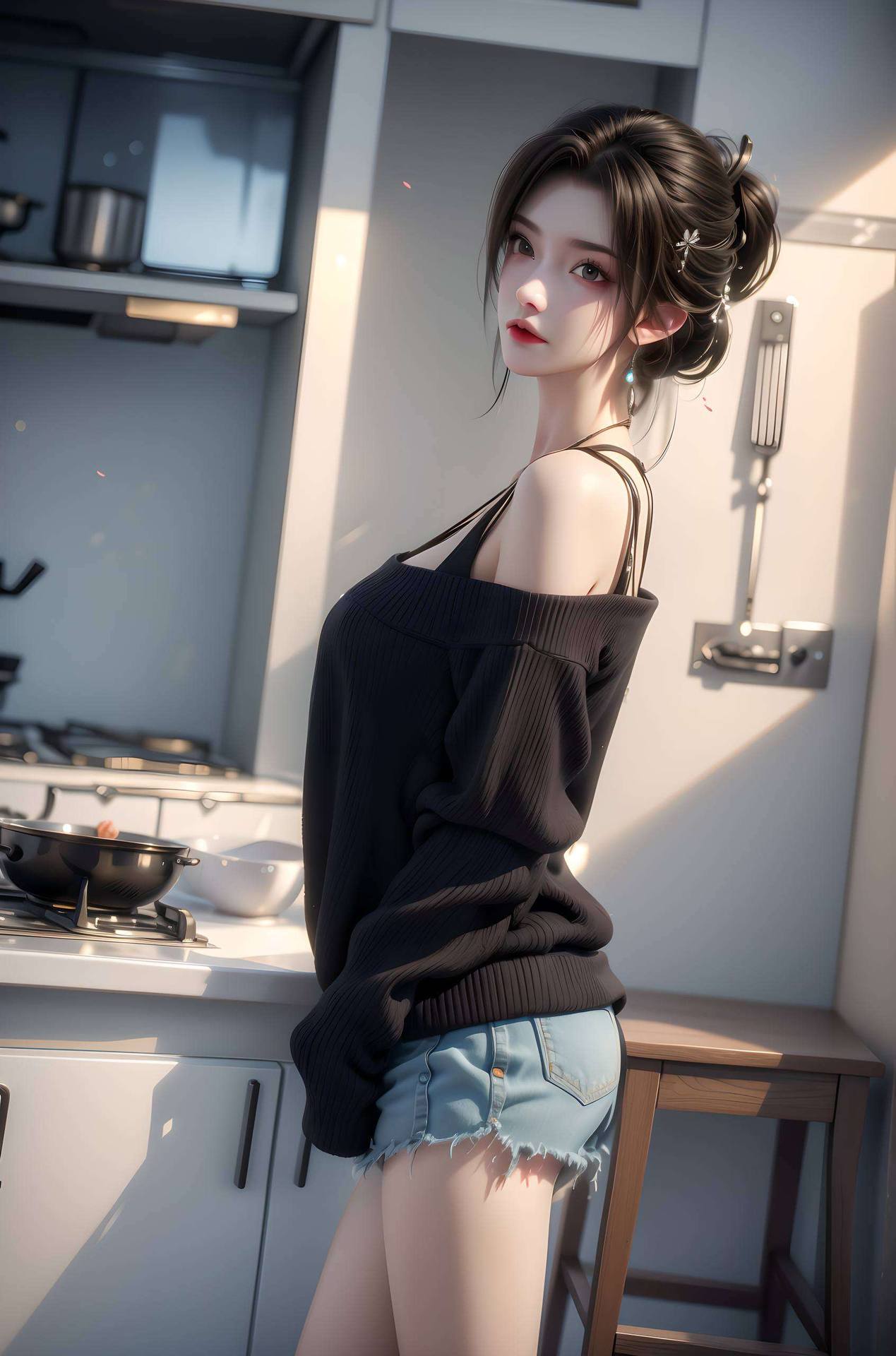 国漫里的那些女神和美女们保证让你的苹果锁屏瞬间变身清漪园！🌿🎨

清漪女神迈着轻盈步伐走来