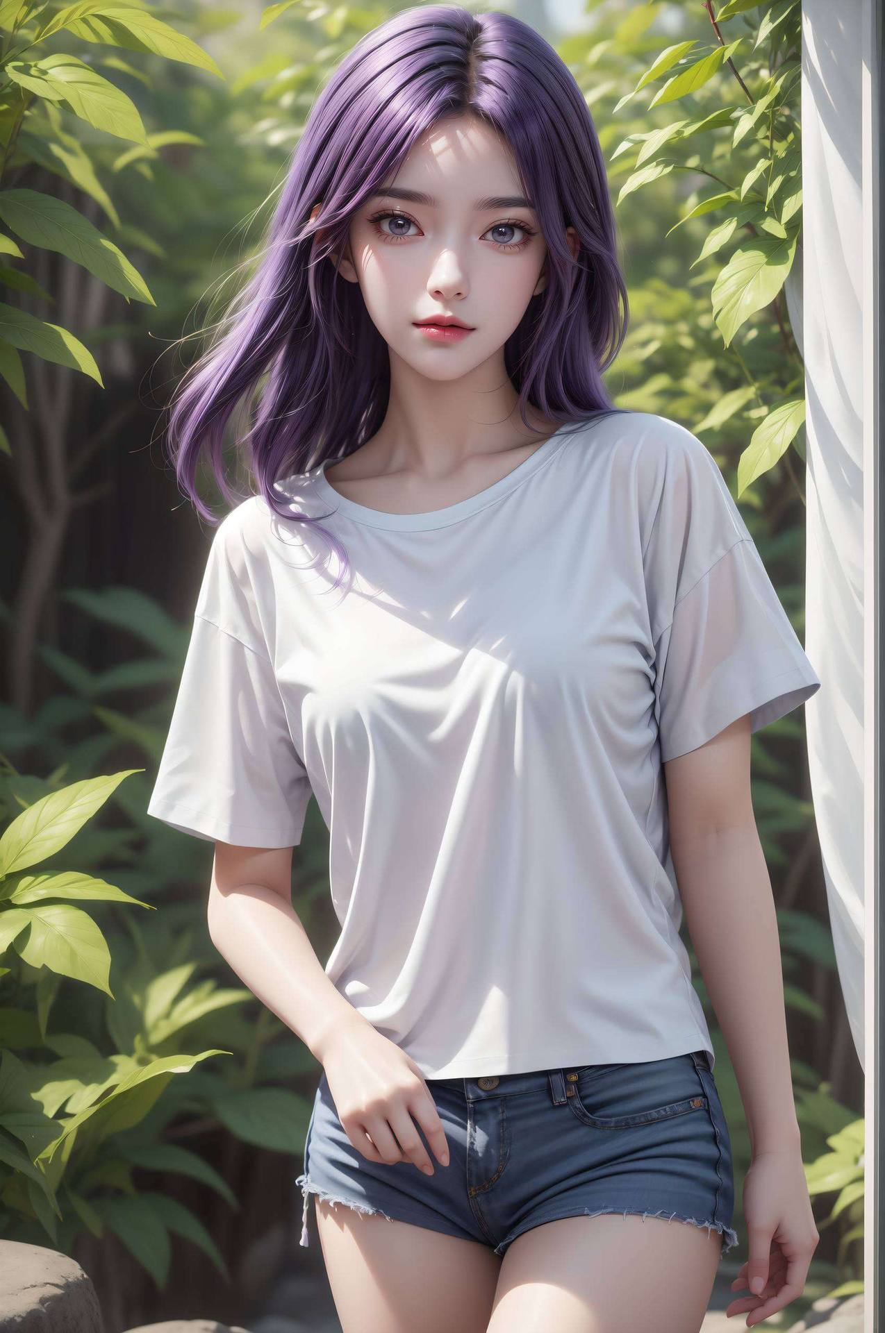 壁纸间角色栩栩如生