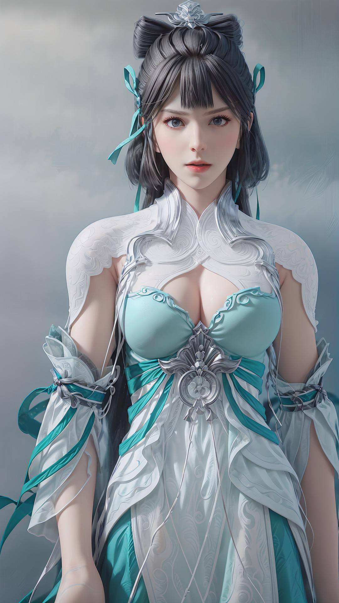 不信？看看她的锁屏壁纸简直要把屏幕都笑裂了！国漫美女的魅力