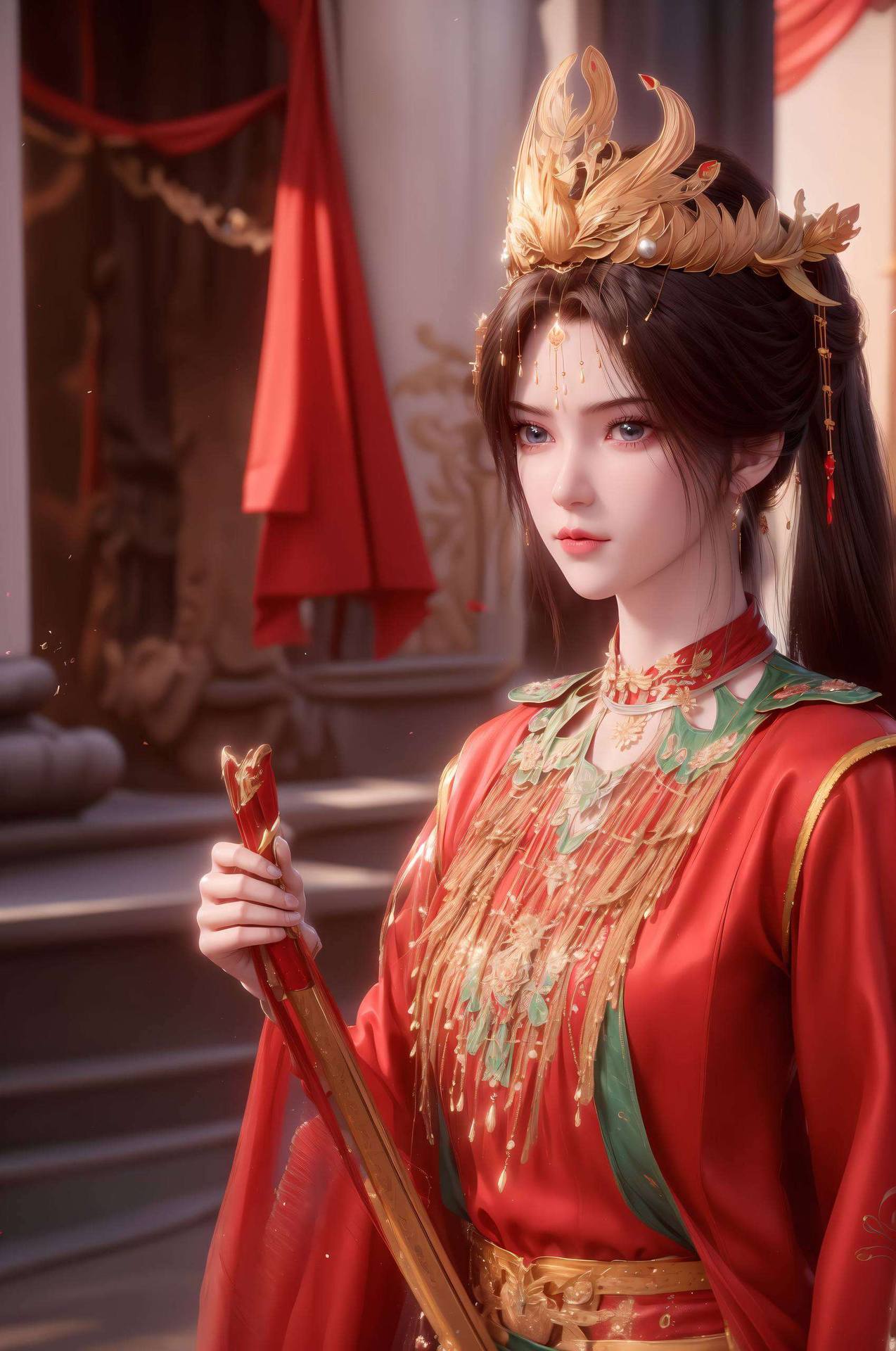“各位看官她不仅美得让人心动