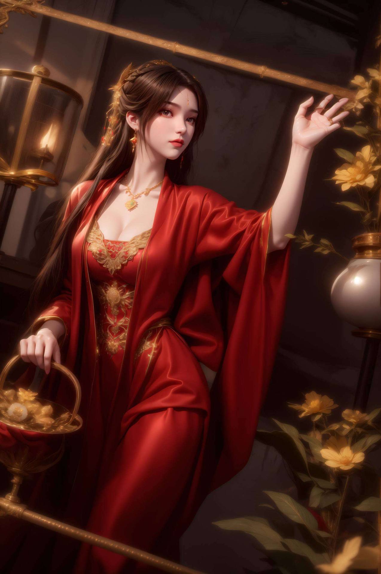 如入画中动漫女神之美