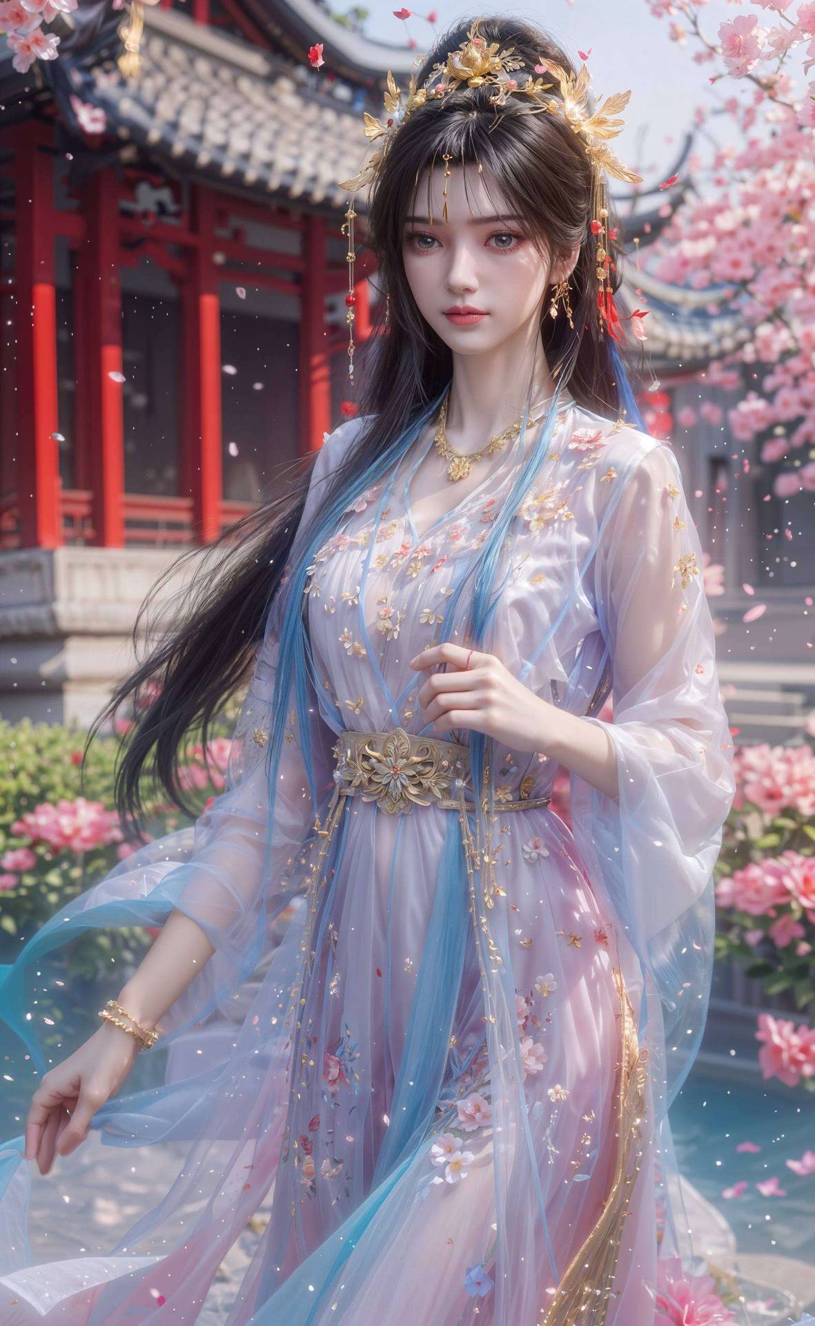 壁画中国漫之美跃然壁上