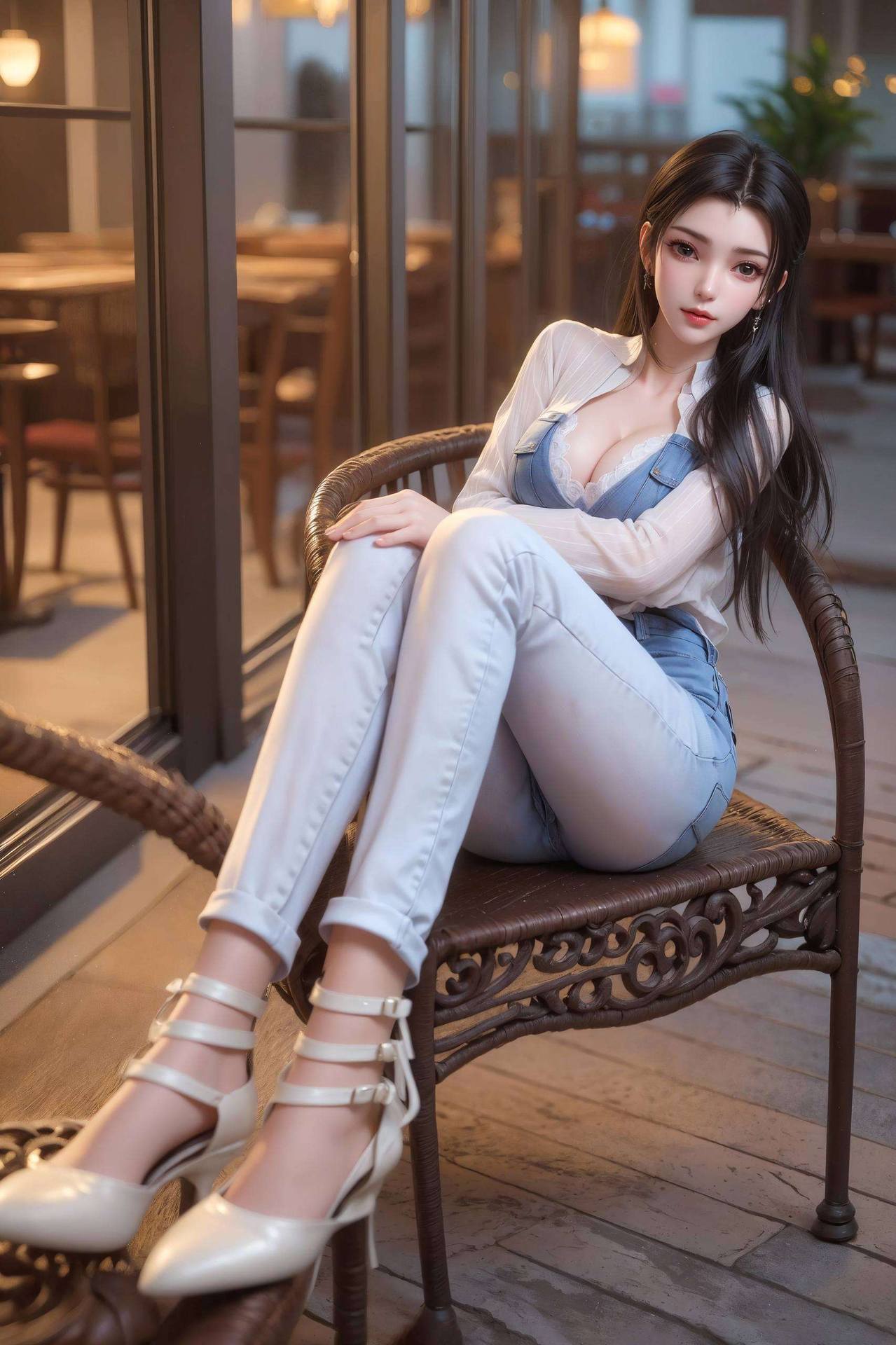 简直美得让人心跳加速今儿给大家带来点不一样的视觉盛宴！这李慕婉婚服壁纸全身