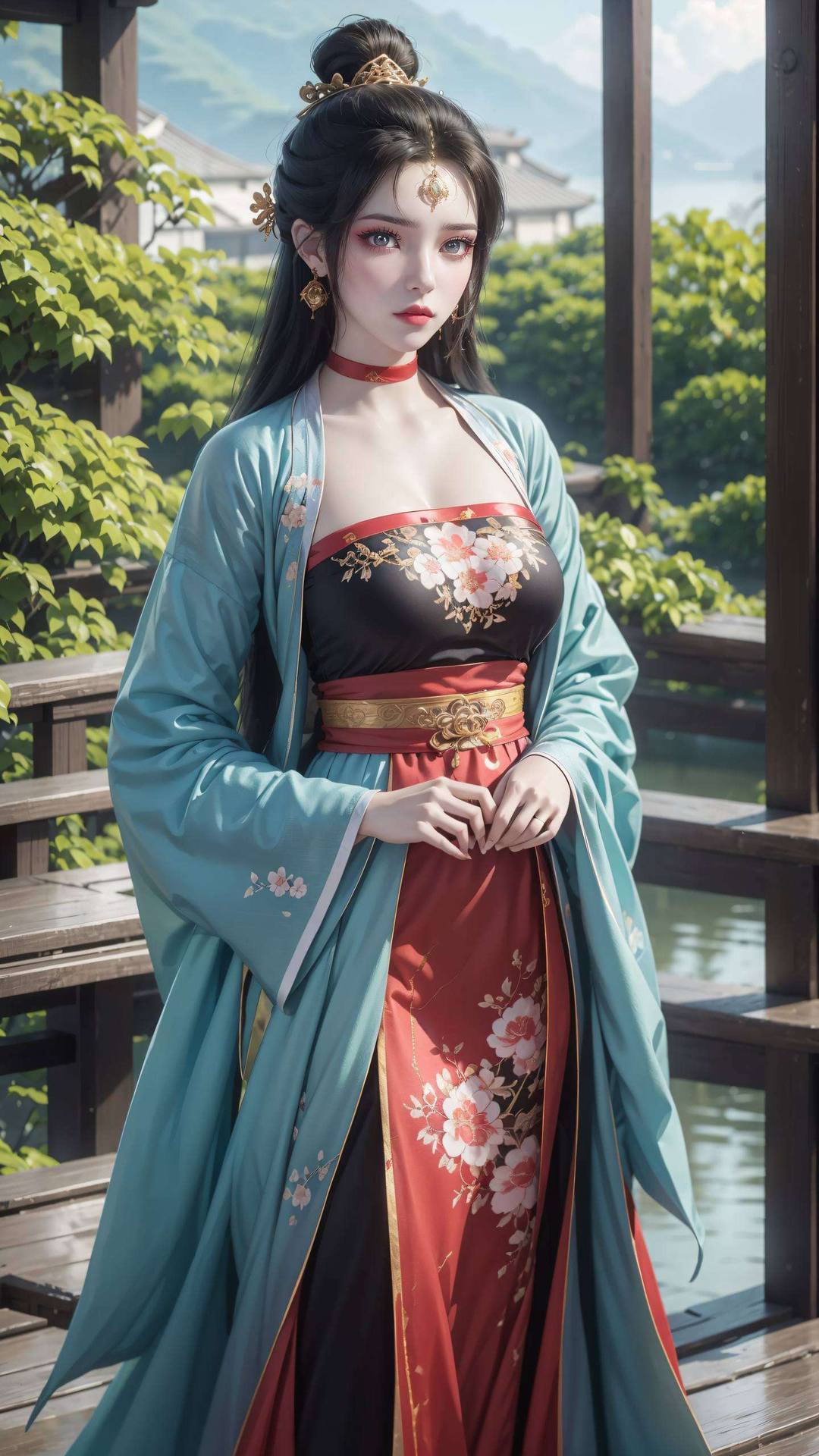 她的壁纸墨云仙子飘然而至