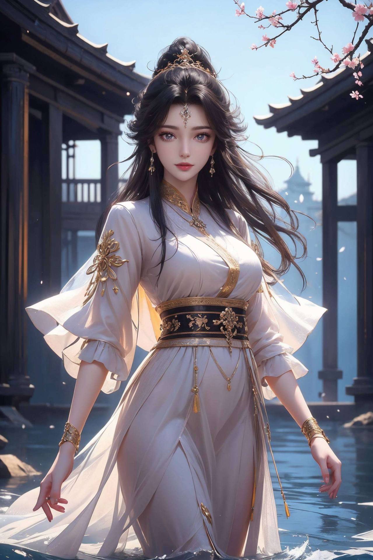 现在我给你推荐的这款仙逆周紫虹iPad壁纸她的美不仅仅是静态的