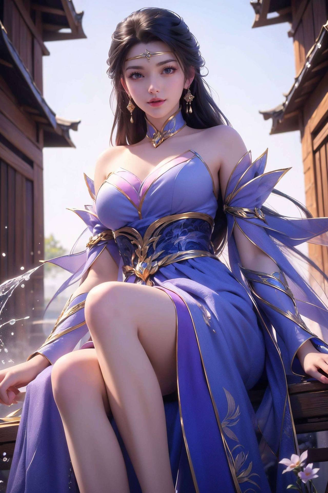 仙武传中的绝世美女令人神往