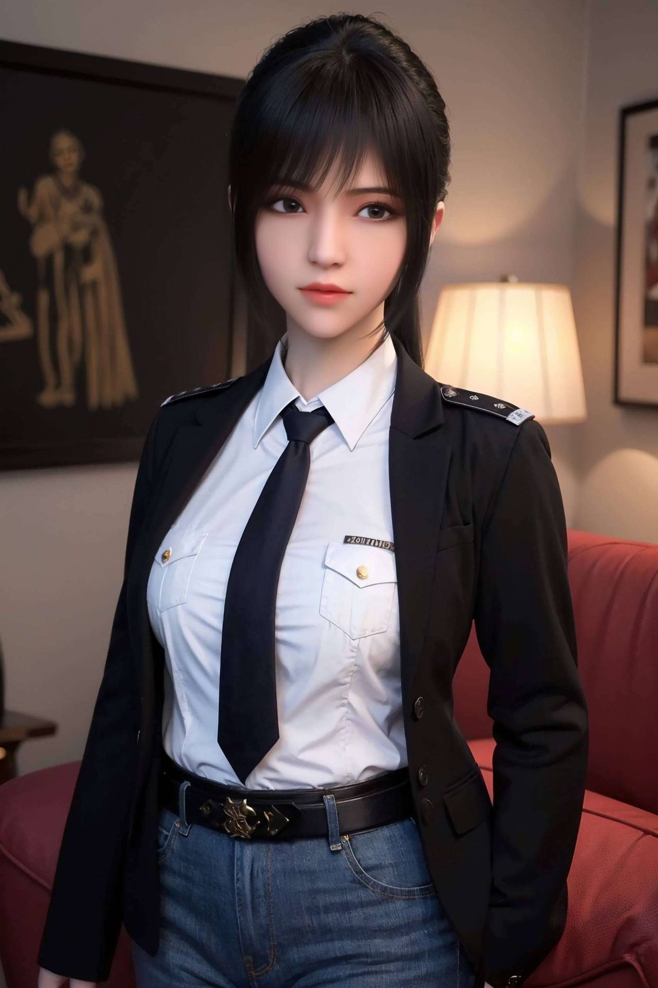 嘻嘻哈哈间各位动漫迷们！今天给大家带来一场视觉盛宴——4K高清的雄兵连琪琳动态壁纸秀！别看琪琳平时一本正经
