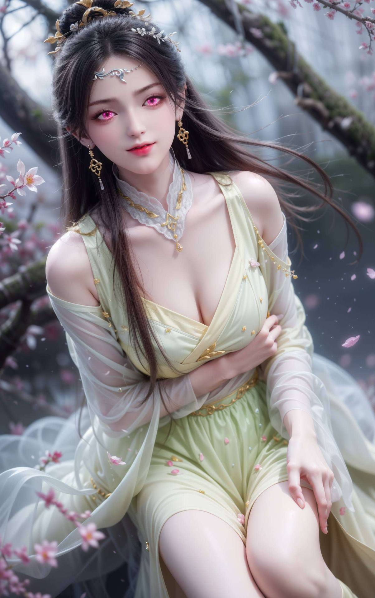 这是国漫界的时尚宠儿金瓶儿AI二次元高清壁纸驾到！这不仅仅是壁纸