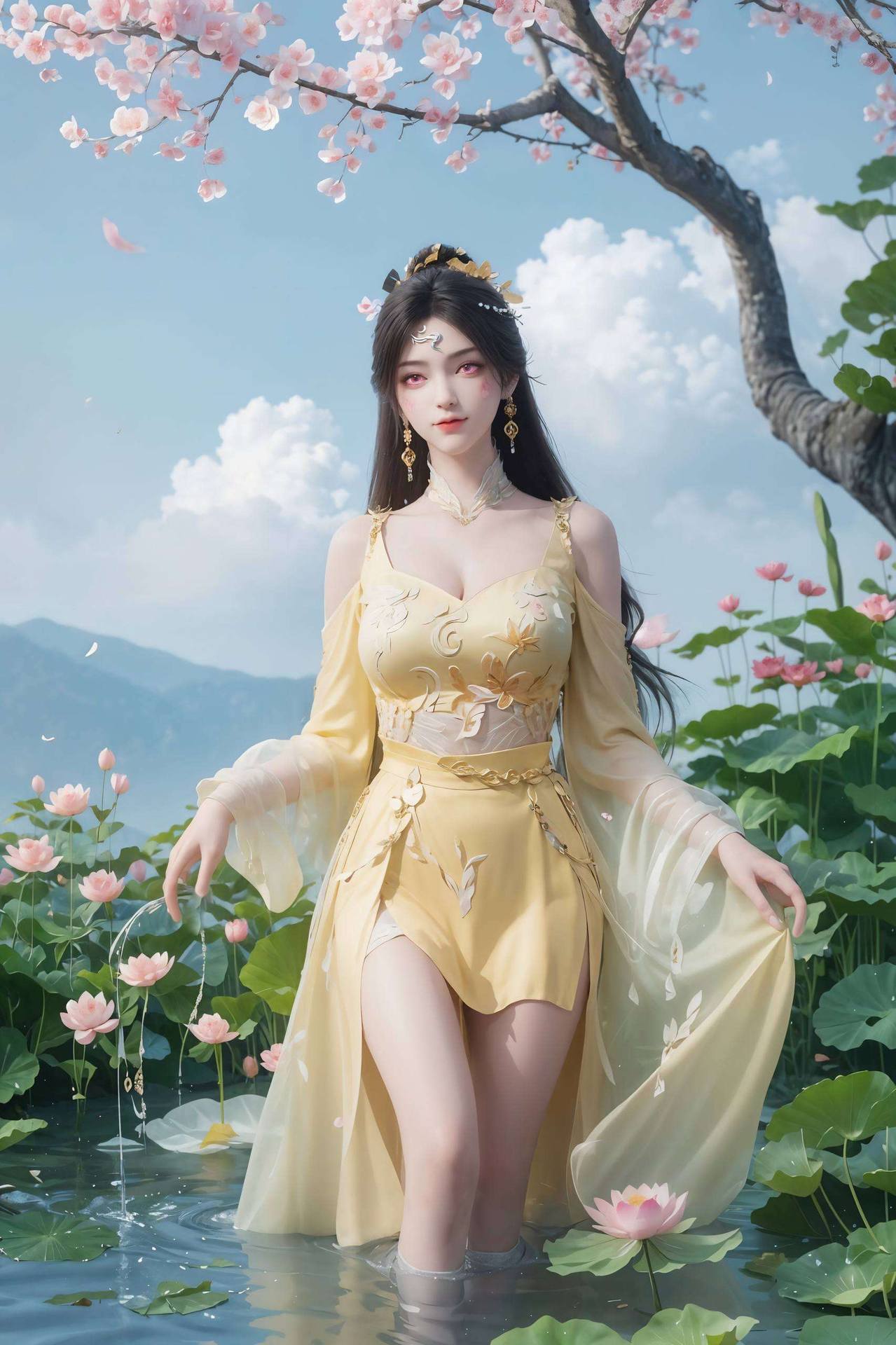 让你的iPad锁屏瞬间变身玄幻世界的美女画廊！不仅有金瓶儿那风情万种的身影精美绝伦