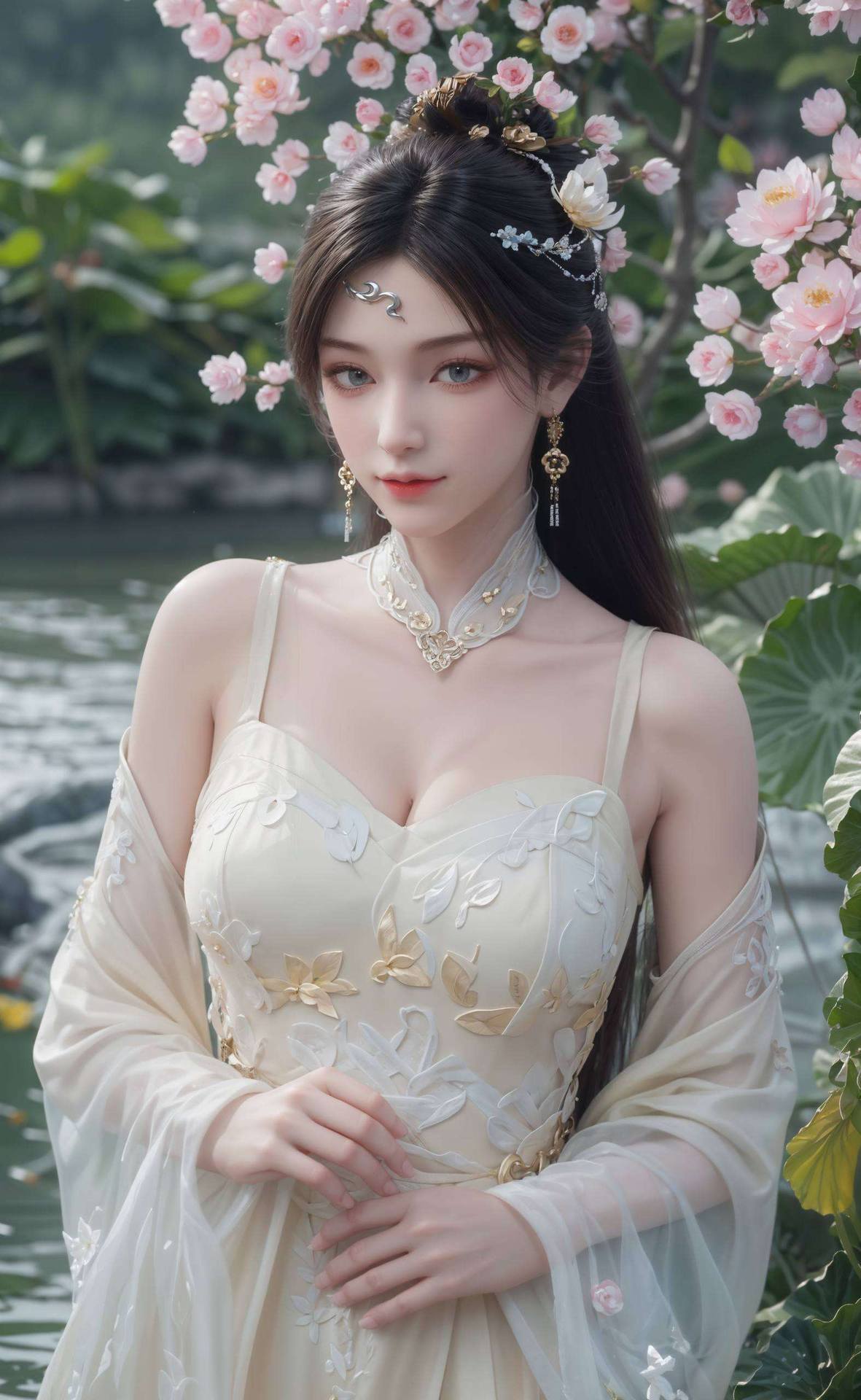 时而变身傲娇仙子锁屏间