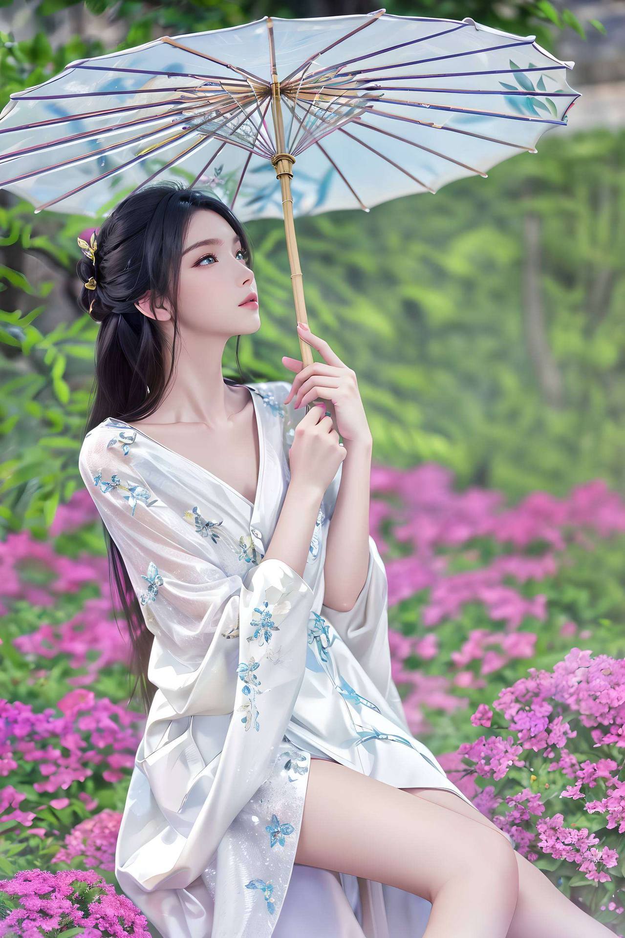 让你的苹果锁屏也仙气十足！🌟🌸🗡️🌌锁屏间