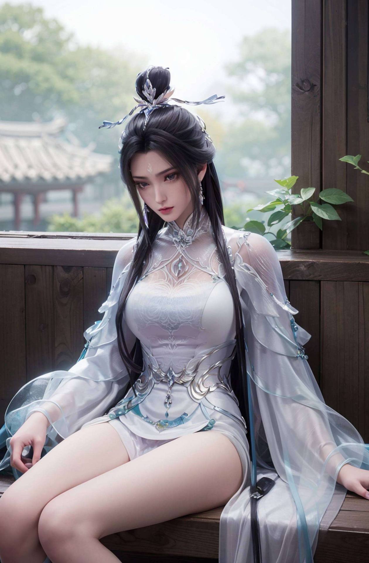 她可是《诛仙》里的大美女哦！想象一下各位动漫迷们
