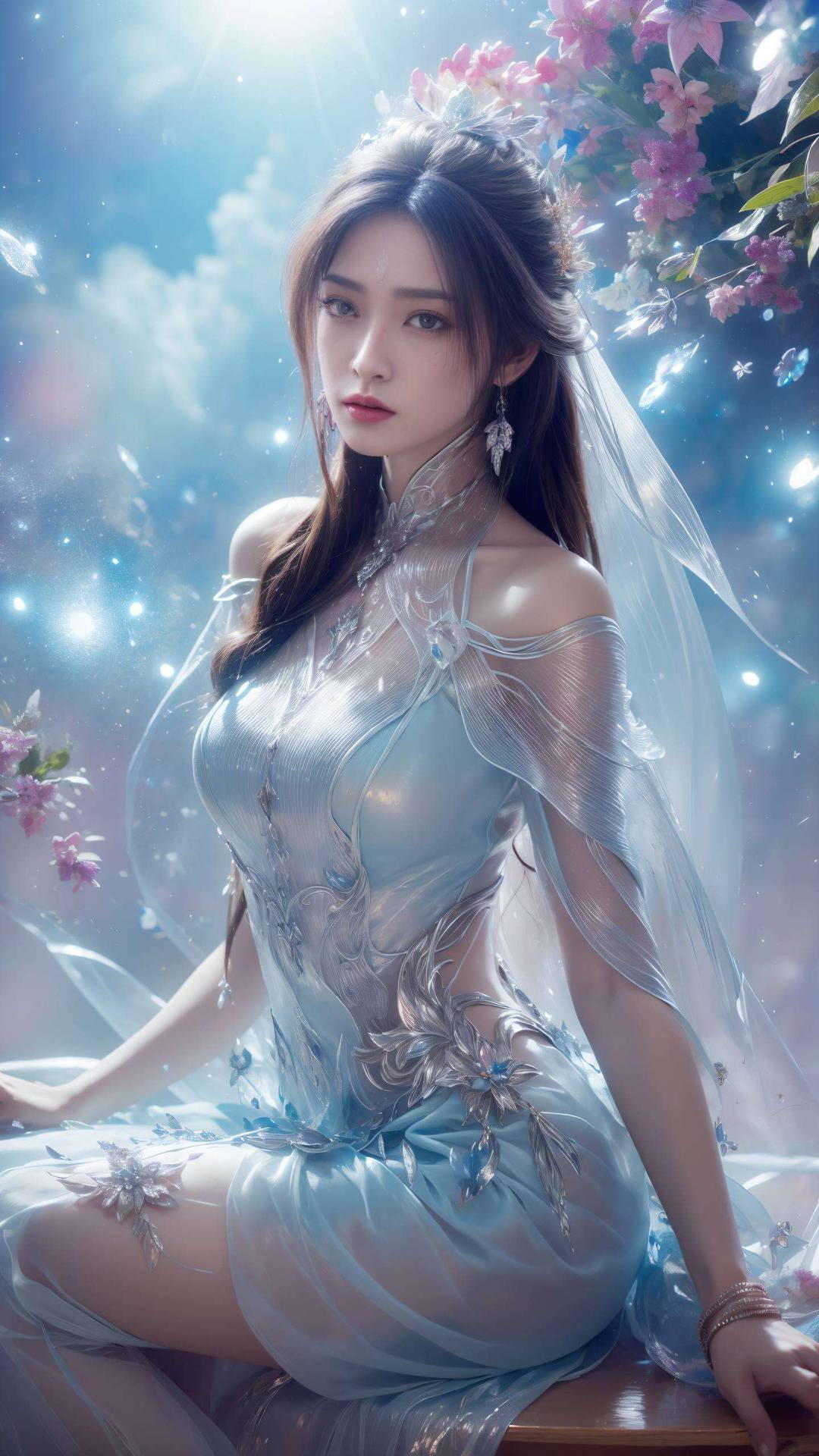 那气质更是国漫美女的代表