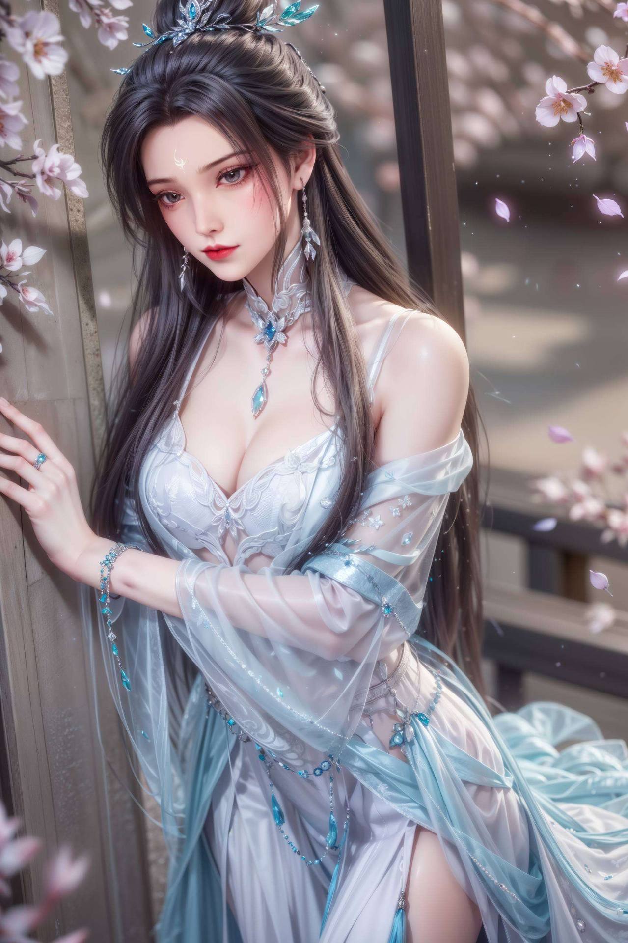简直就是国漫界的女神担当保准你的电脑都熠熠生辉！别看她平时玄幻世界里一本正经